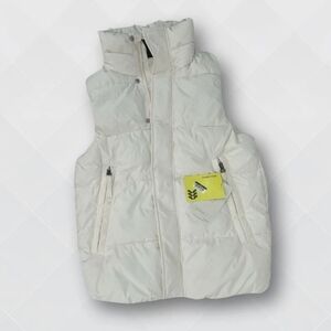 All in Motion Women’s Long Puffer Vest • Off White